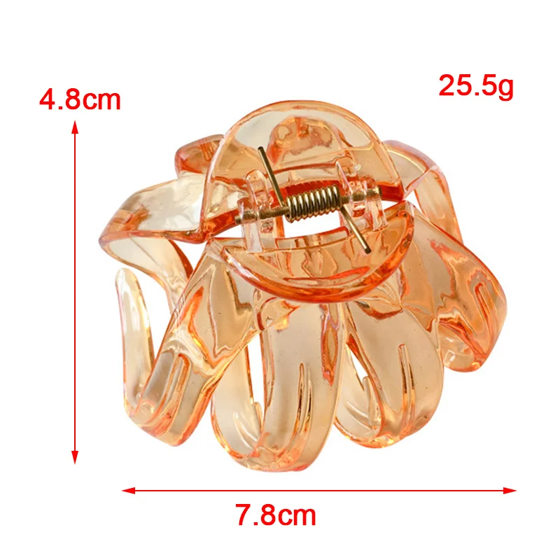 

Fashion Women Girls Octopus Shaped Large Hair Clips Thick Hair Plastic Hair Clamp Women Hair Claws