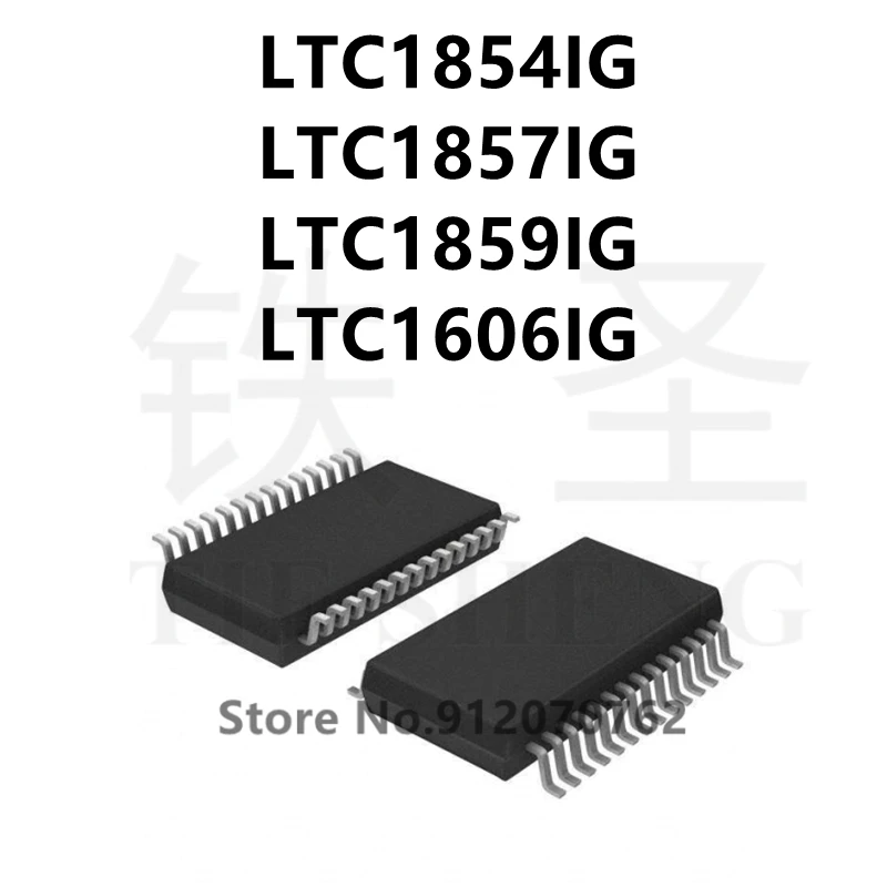 

1 шт./партия, LTC1854IG LTC1854 LTC1857IG LT1857 LTC1859IG LT1859 LTC1606IG LT1606SSOP28 IC