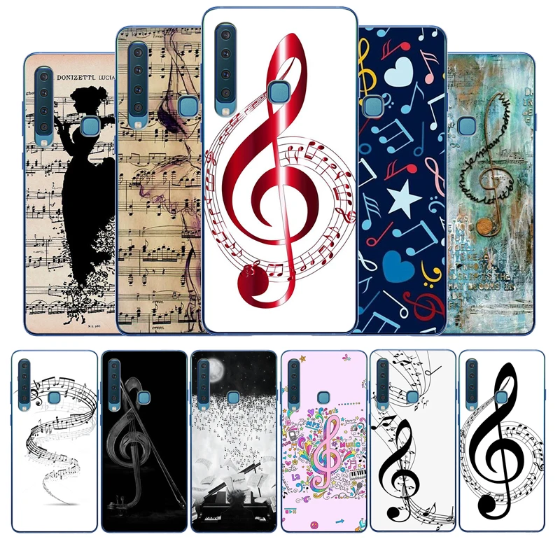 Музыкальные ноты скрипка классическая музыка мягкий чехол для телефона с