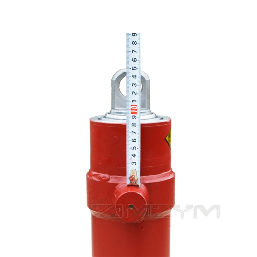 

2TG-E71*500 One-way Two-section Sleeve Hydraulic Cylinder Agricultural Vehicle Retractable Top Accessories Hydraulic Tools 500mm