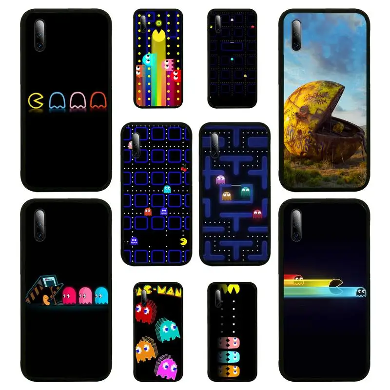

Cute Pac Man Pacman Phone Case For Honor 7A 8x 8s 8E 9x 10i 20s 10 20lite 30Pro V30 PLAY Nax Fundas Cover