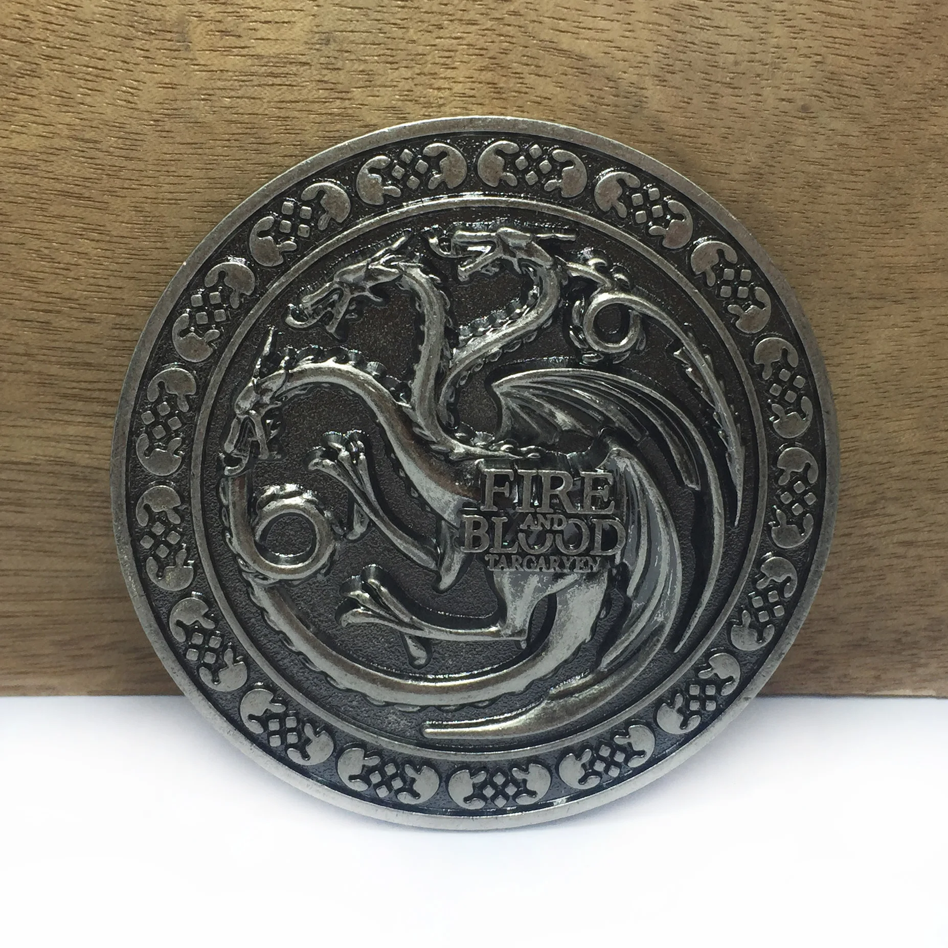 BuckleClub Оптовая Продажа цинковый сплав огонь и кровь ремень с пряжкой для джинсов