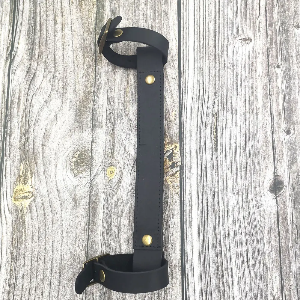 

Cycling Bike Carry Handle Tape Strap Belt For Brompton Folding Bike Bicycle Handlebar Tape Vintage Leather Durable Bike Strap