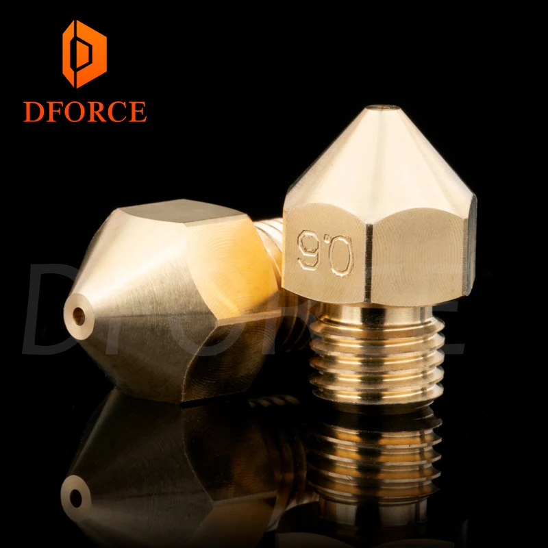 DFORCE CR 10S pro Латунное сопло для 3D принтеров hotend 1 75 мм нить J head cr10S PRO тепловой блок