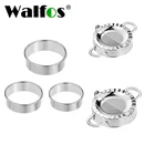5 шт., набор инструментов WALFOS из нержавеющей стали для лепки Пельменей