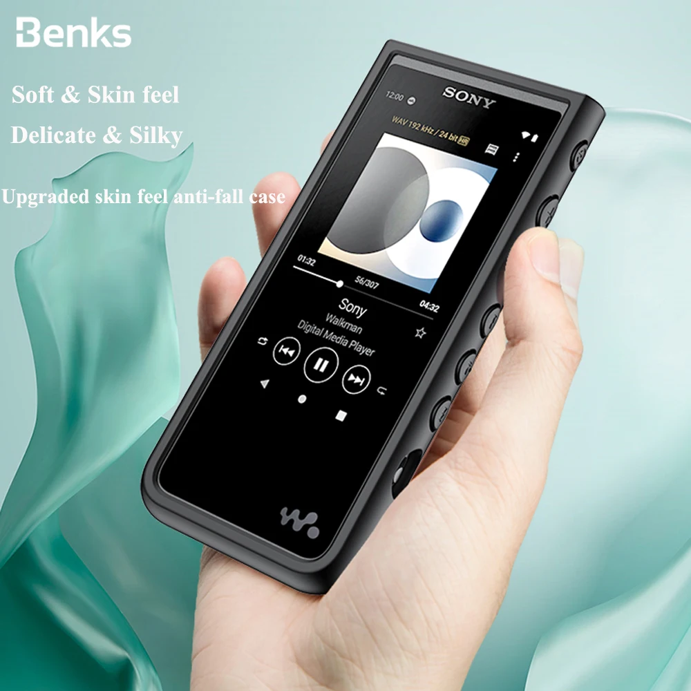 Мягкий Гибкий тонкий защитный чехол Benks для Sony Walkman NW-ZX500 ZX505 ZX507