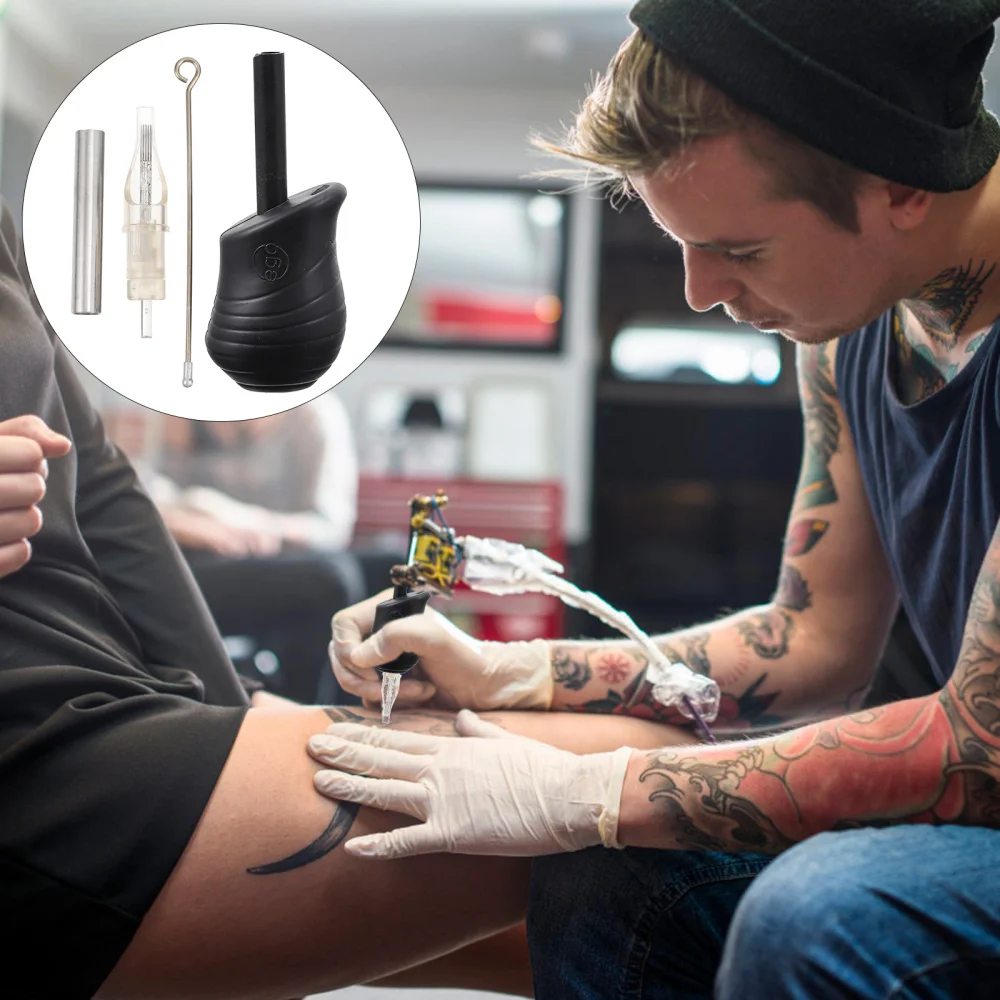 

1 Set Cartridge Grip Body Silicone Handle Machine Handle