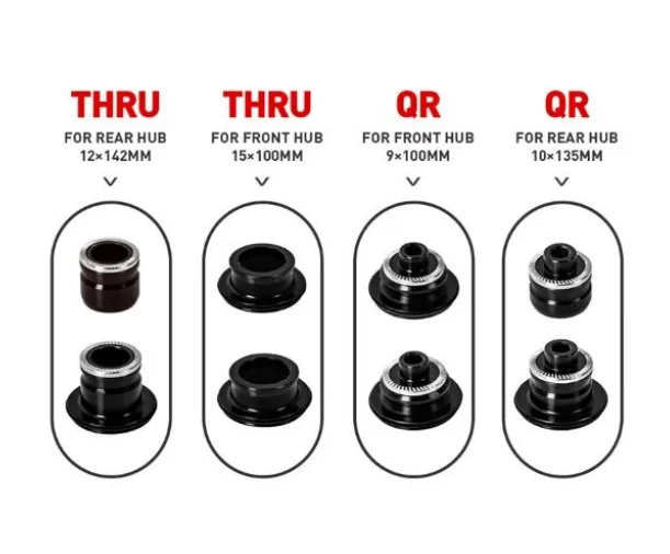 Колпачок ступицы для горного велосипеда Koozer XM490 муфта передняя или задняя крышка