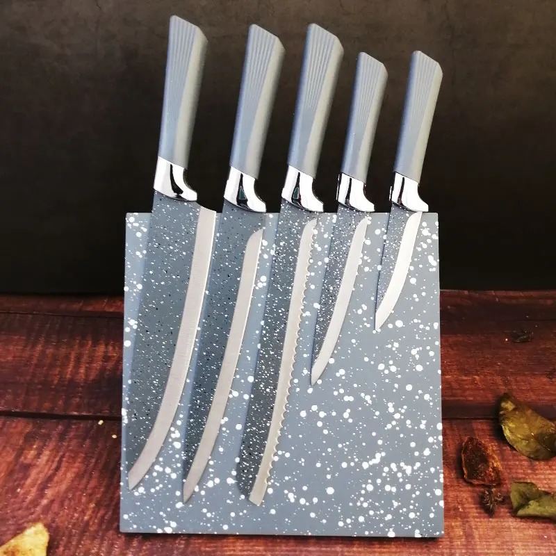 

Kitchen Knife Set, White A La Carte Knife, Six-Piece Set, Gift Knife Set