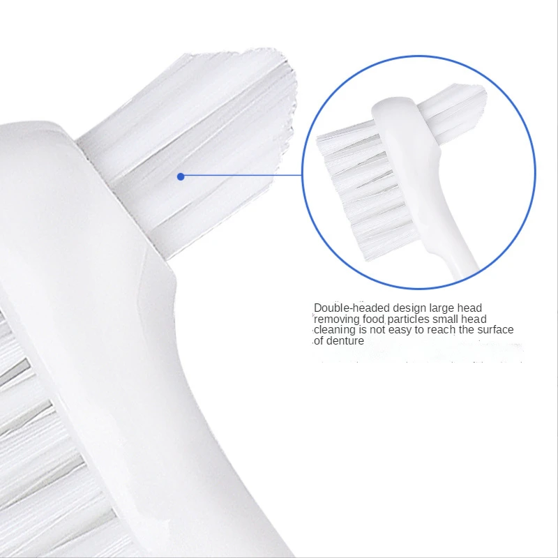 

Toothbrush For Denture Cleaning False Toothbrush For Dentist Descaling And Fresh Breath Cleaning Dentures
