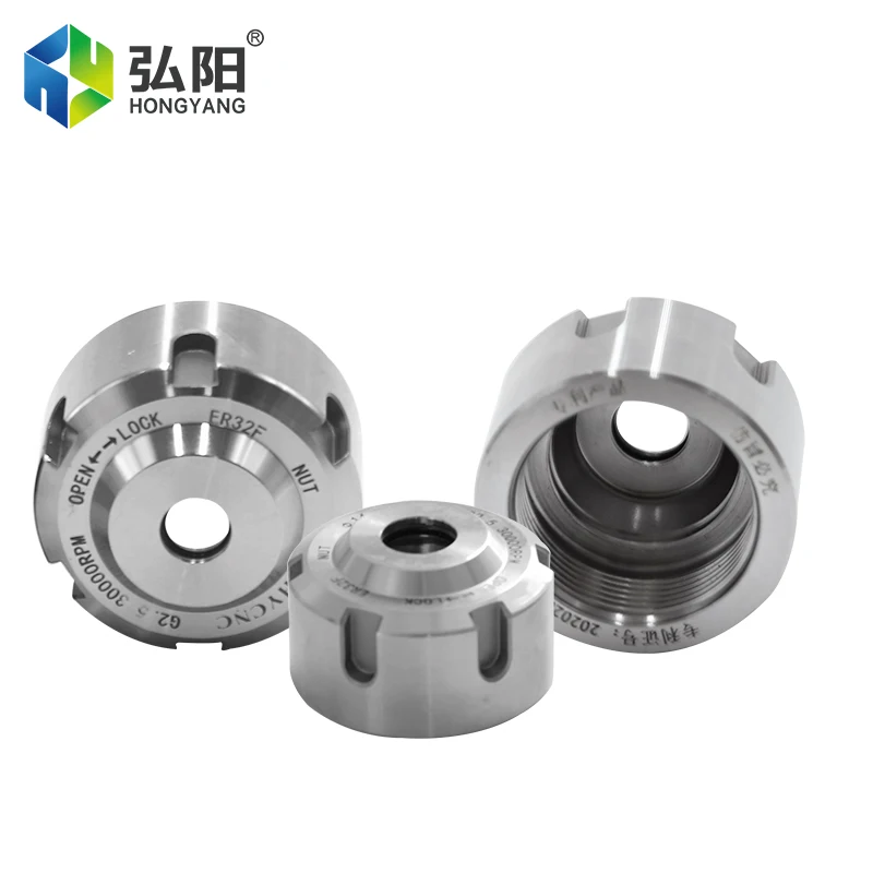 ER Chuck Chuck Nut ER20 / ER25 / ER32 Type Stone Carving Anti-Mud Nut Is Used To Clamp The Milling Cutter Of CNC Milling Lathe