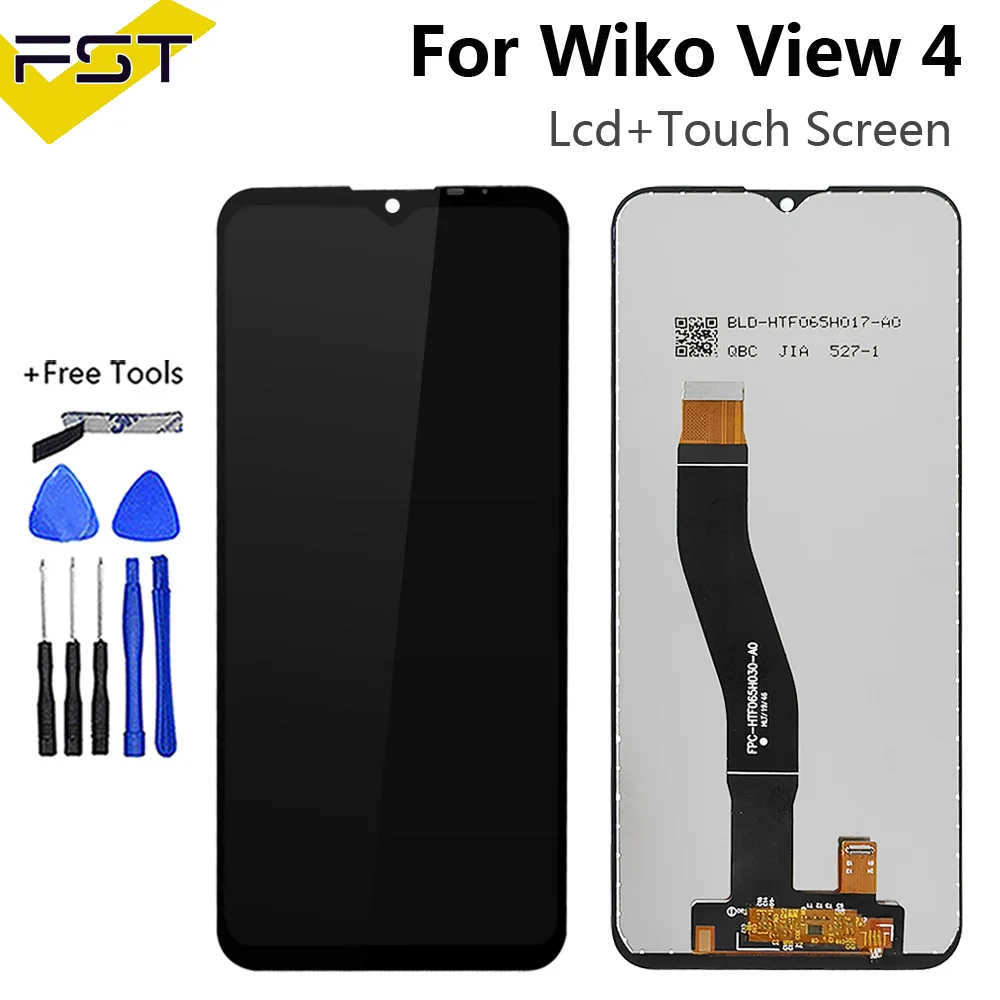 ЖК дисплей 6 52 дюйма для Wiko View 4 с сенсорным экраном дигитайзер 2 Pro View3 Lite 5 Plus