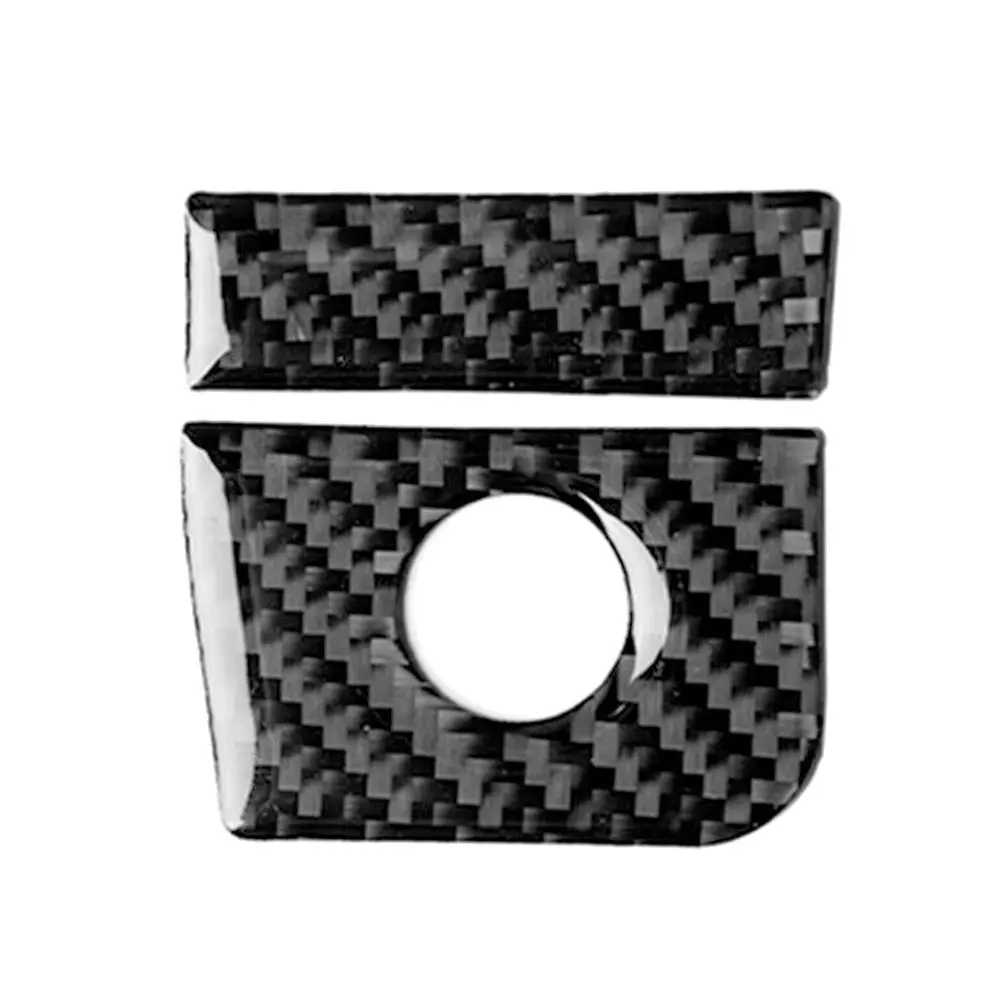 Черный внутренний ящик для хранения из натурального углеродного волокна отделка