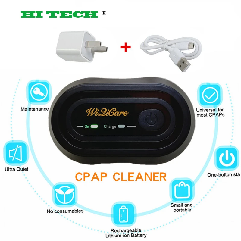 CPAP стерилизатор очиститель батарея портативный CPAP дезинфектор респиратор дезинфицирующее средство озоновый стерилизатор апноэ OSAS анти храп
