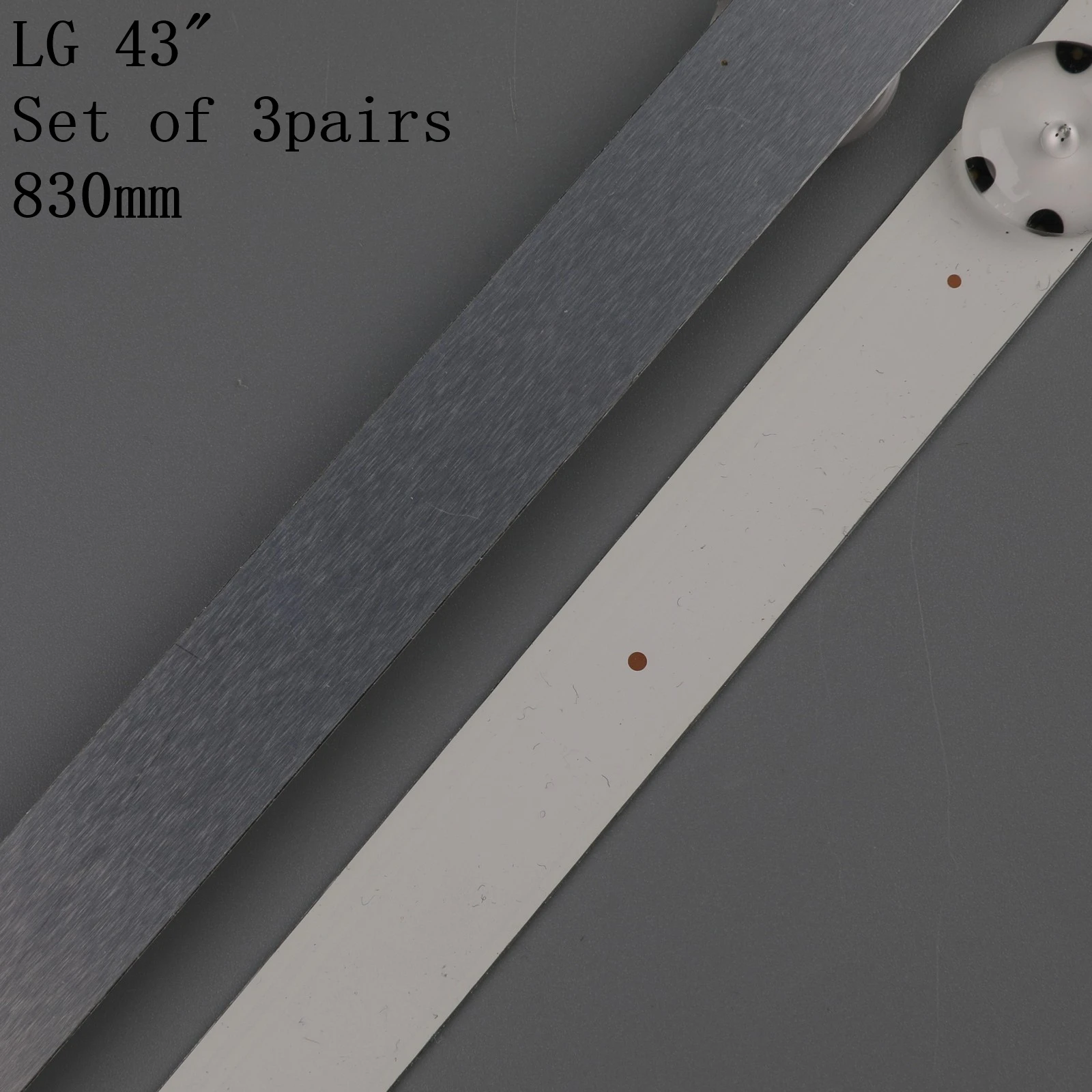 Комплект из 3 предметов 7 светодиодный Светодиодный подсветка полосы для LG 43LJ5500