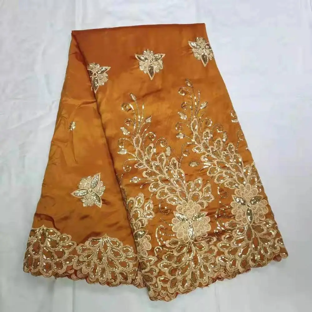 2020 Африканские кружева ткани с вышивкой в нигерийском стиле 3D гипюр французская