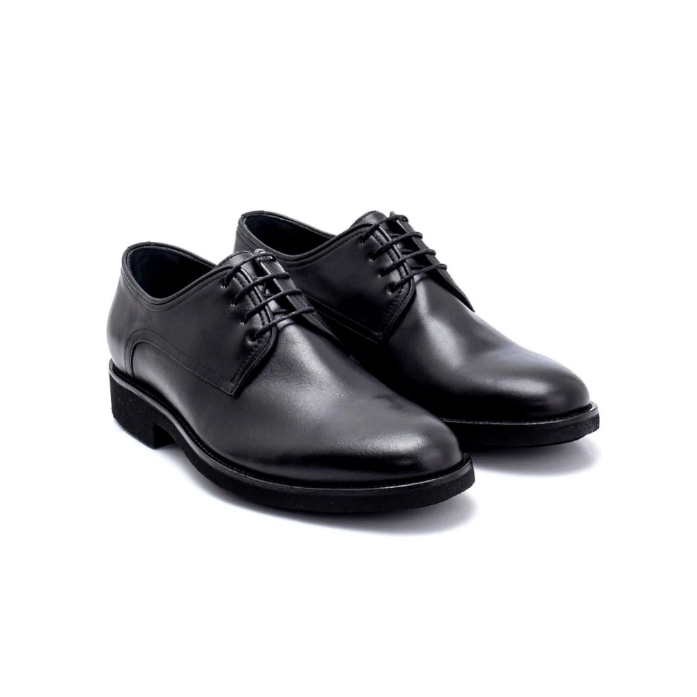 

Autumn Genuine Leather Outdoor Walking Breathable High Quality Original Laceups Slipons Casual Luxury Black