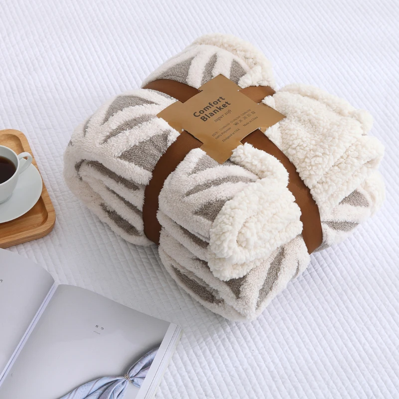 Мягкие хлопковые и шерстяные фланелевые одеяла с принтом для кроватей плотные