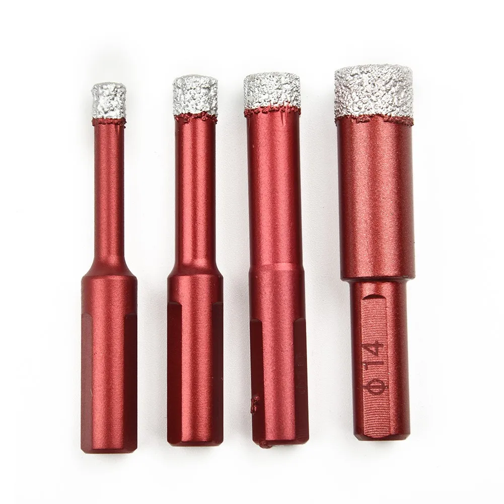 

Diamond Drill Bits Wall Tile Drill Bit Set 6/8/10/12/14mm Ceramic Drill Bit Granite Marble Porcelain Stoneware Power Tools Drill