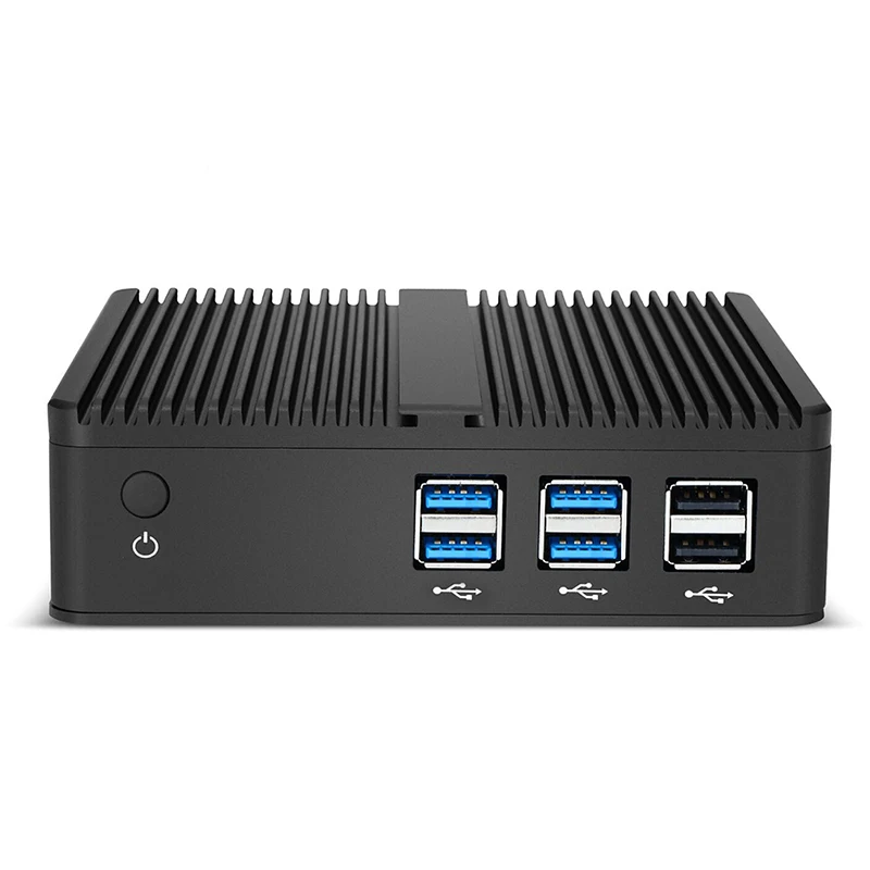 Мини-ПК Intel Pentium 4405U Windows 10 HDMI VGA 6xusb WiFi безвентиляторный микро Настольный ПК HTPC