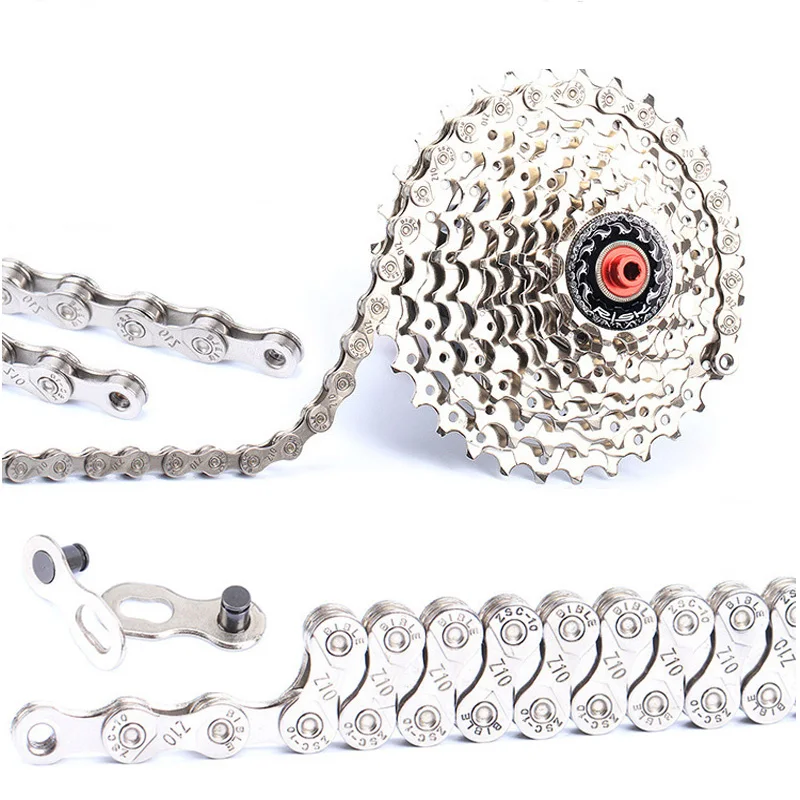 Цепь велосипедная TOOPRE 6S 7S 8S 9S 10S 11S 12S сверхлегкая цепь для горного велосипеда