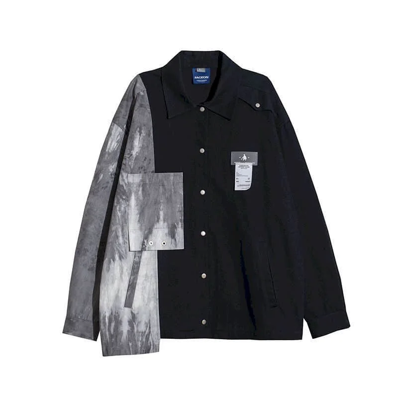 

Блузка Женская весенне-летняя, винтажная, в гонконгском стиле, с длинным рукавом, на пуговицах, 2021, корейский стиль, лоскутные