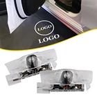 Светодиодный прожектор для автомобильной двери, лампа для Toyota Camry 40 50 55 70 V40 V50 V55 V70 XV40 XV50 XV55 XV70, 2 шт.