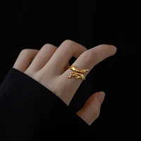 925 sterling silver rings jewelry plated gold rings for women fine gift artistic accessories authentic adjustable vintage party