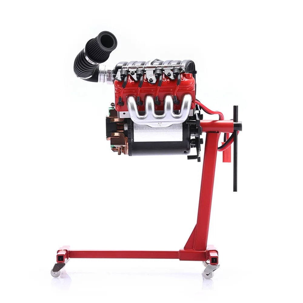 1 комплект V8 рабочий стенд двигателя для 1/10 V8 масштабный двигатель(Z-S1043) Tamiya трактор TRX4 Denferder G500 RC запчасти для автомобилей Инструменты