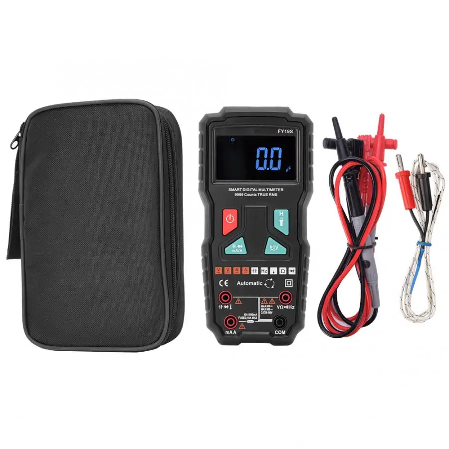 Многофункциональный Высокоточный мультиметр FY19S цифровой Ручной Автоматический