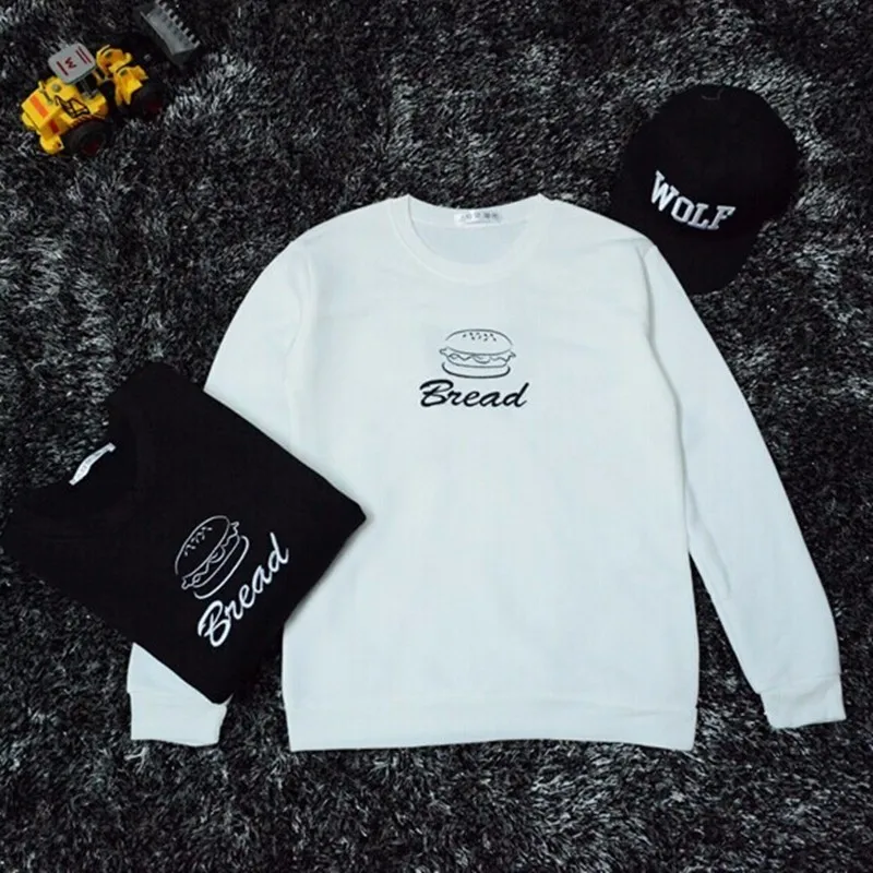 Alien Kitty 2021 New Autumn Women Sweatshirt Harajuku Embroidery Plus Velvet Hoodies Loose Pullover Sweatshirts Tops