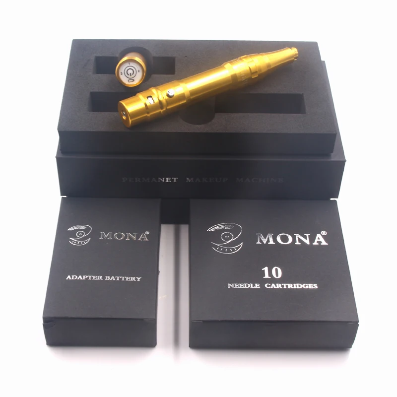 1 шт. профессиональный беспроводной набор для перманентного макияжа тату машина