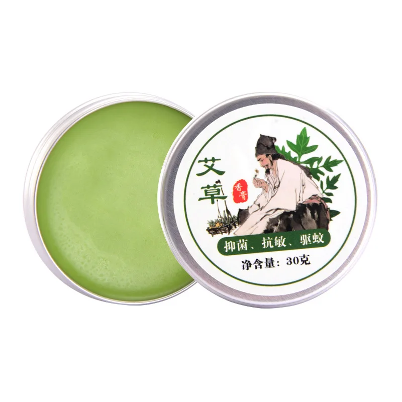 

Wormwood Ointment Herbaceous Balm Anti Mosquito Relieve Itching Refreshing Cooling Essential Oil Moxa Moxibustion Cream