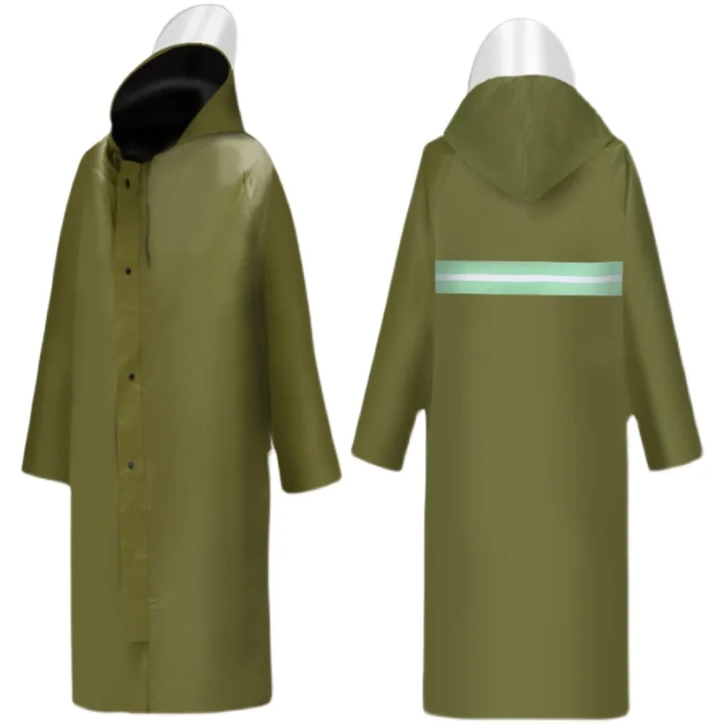 

Повседневный плотный дождевик для мужчин с капюшоном, пончо, уличный велосипедный дождевик, ткань для туризма, бытовые товары DF50YY