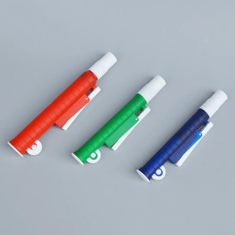 Plastic Pump Pipette Laboratory supplies Dropper Pumping device Free Choose 2ml 10ml 25ml Blue Green Red | Канцтовары для офиса и