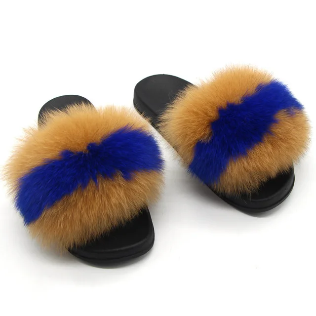 Slippers 5 Женский модный комбинезон с тыквой меховая сумка зимняя Дамская новая простая плюшевая Сумочка милый меховой набор тапочек пушистый мех горки Сумка Набор хит - Цвет: Slippers 5