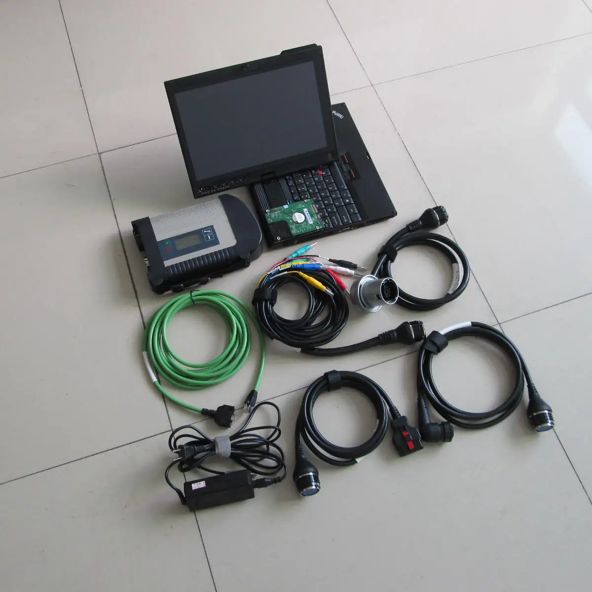 Диагностический сканер для грузовика, полный чип MB star C4, V2022.09 Xntry HDD C4 SD connect MB star C4 X200t