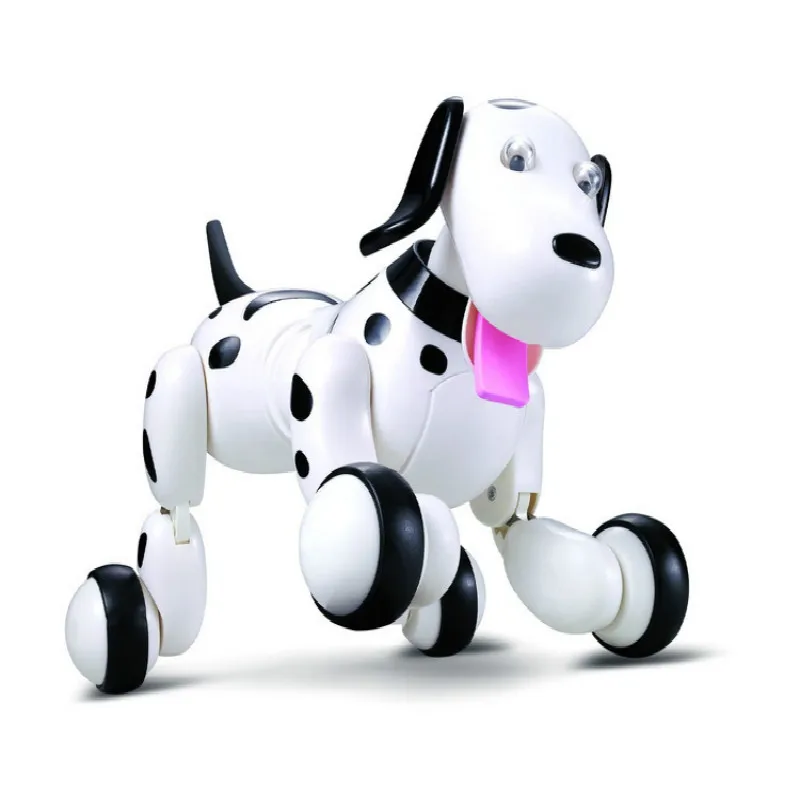 HappyCow прекрасный 777-338 RC робот умная собака 2 4G Интеллектуальный симулятор мини Doggi