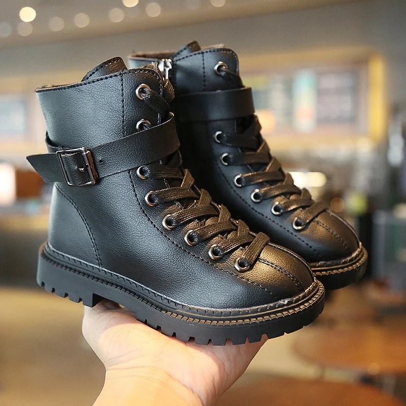 Ботинки для девочек новинка 2020 осенне зимние сапоги мальчиков детская обувь