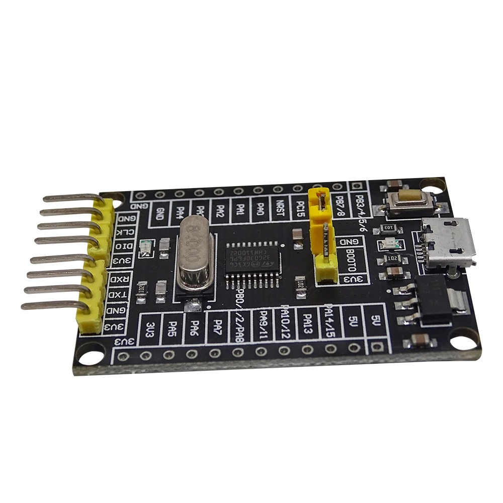 Макетная плата STM32G030F6P6 новый стиль минимальная системная обучающая оценочная |