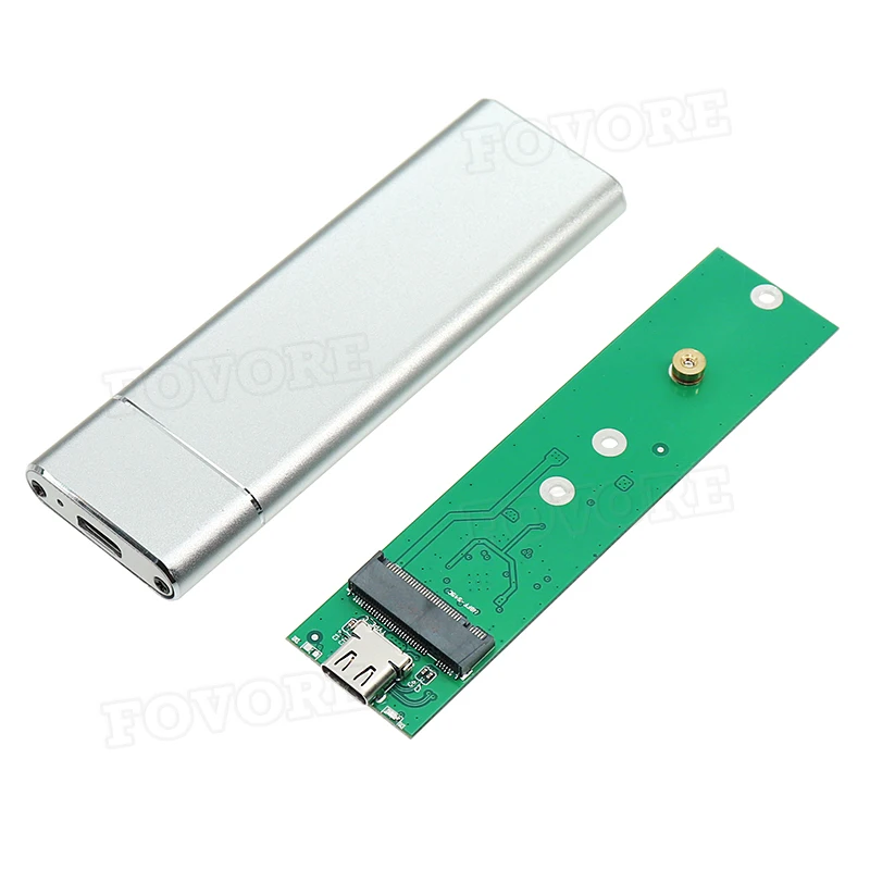 Бокс-адаптер для жесткого диска M.2 USB 3 1 Type C SSD карта m2 к usb USB3.1 Type-C внешний корпус