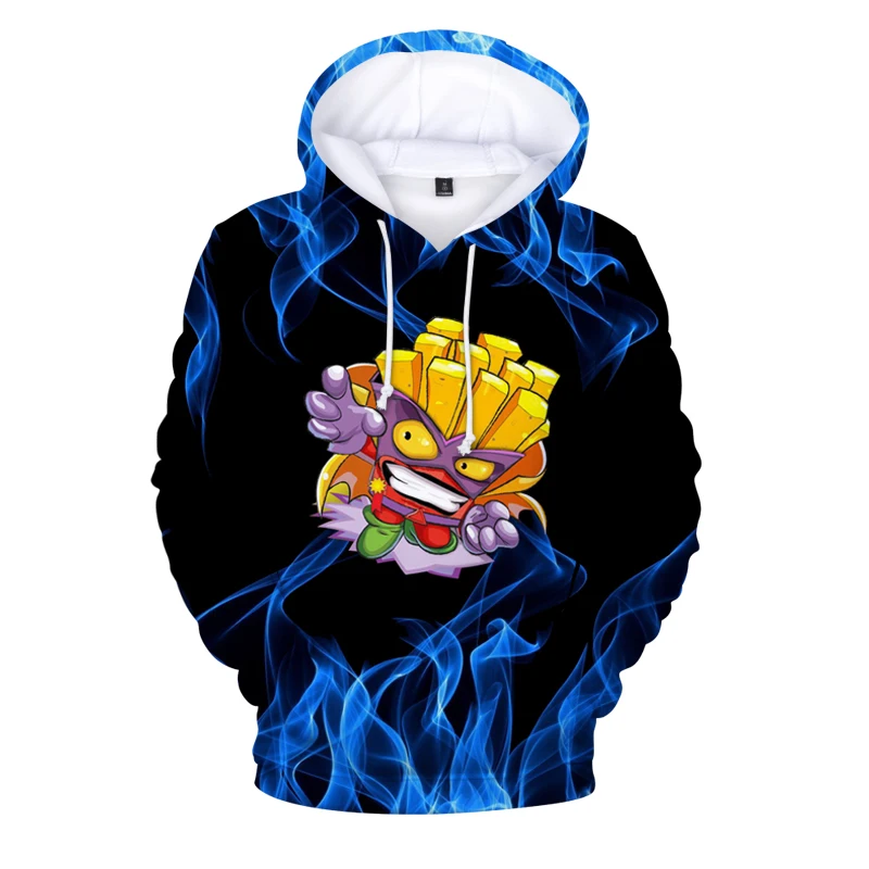 

Новое поступление, Аниме пуловер с капюшоном для мальчиков и девочек, забавная Серия 3, толстовка, Детская толстовка с 3D рисунком, осенние му...