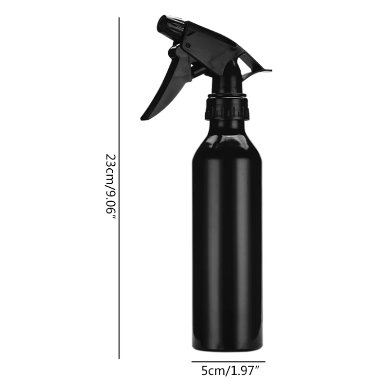 

918D 250ml Durable Refillable Aluminum Alloy Spray Bottle Empty Water Sprayer Barber Hair Cutting Hairdressing