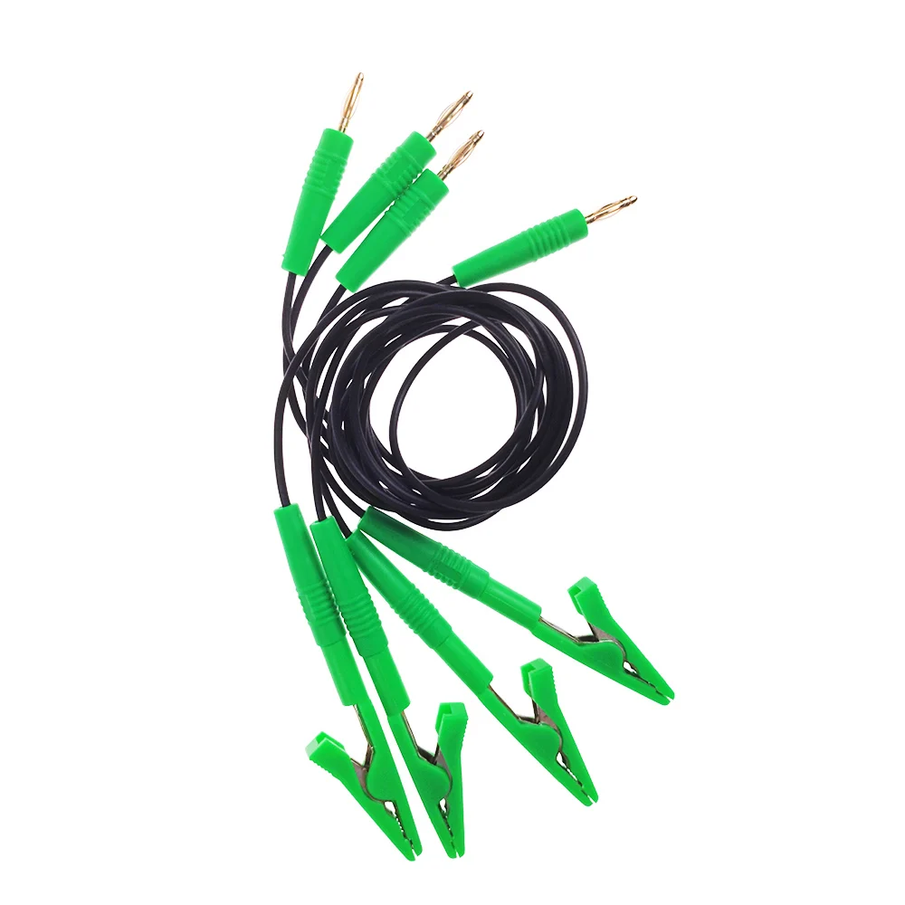 Green Cable Новейший 4 шт./компл. зонд ручки 4 шт. шпильки с подключением кабеля Замена светодиодный программатор BDM OBD2 программирование для KTAG/программатор ЭБУ для чип-тюнинга KESS доска - Цвет: Green Cable