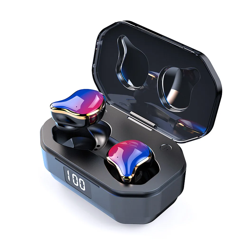 Беспроводные наушники mosunx G01 TWS mini true BT 5 0 стерео гарнитуры с басами в ухо HiFi звук