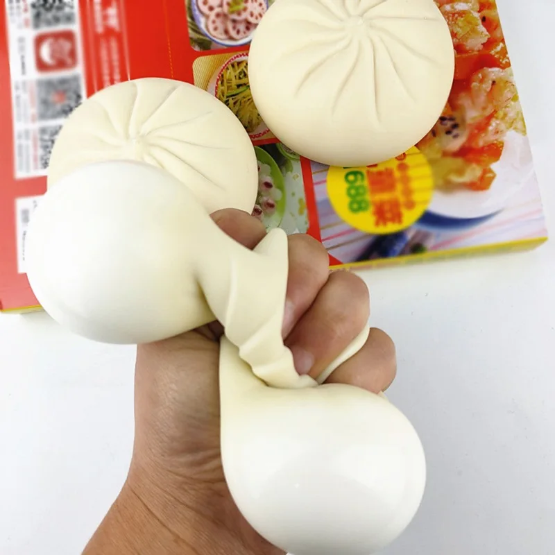 

Simulation Buns Bread Unzip Steamed Stuffed Food Decompression Toys Squeezing Soft Slow Rebound Kids Gift Children Adult