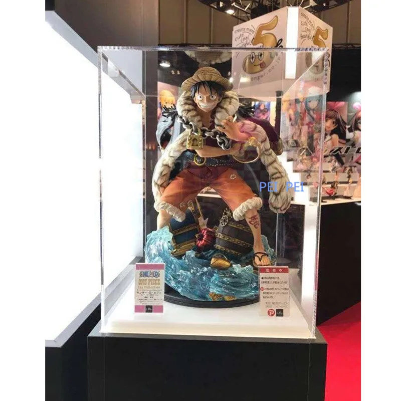 Белый Аниме одна деталь статуя Обезьяна D. Luffy 1/4 GK полноразмерная портретная смола/ПВХ фигурка Коллекционная модель игрушки Q945 - Цвет: Белый