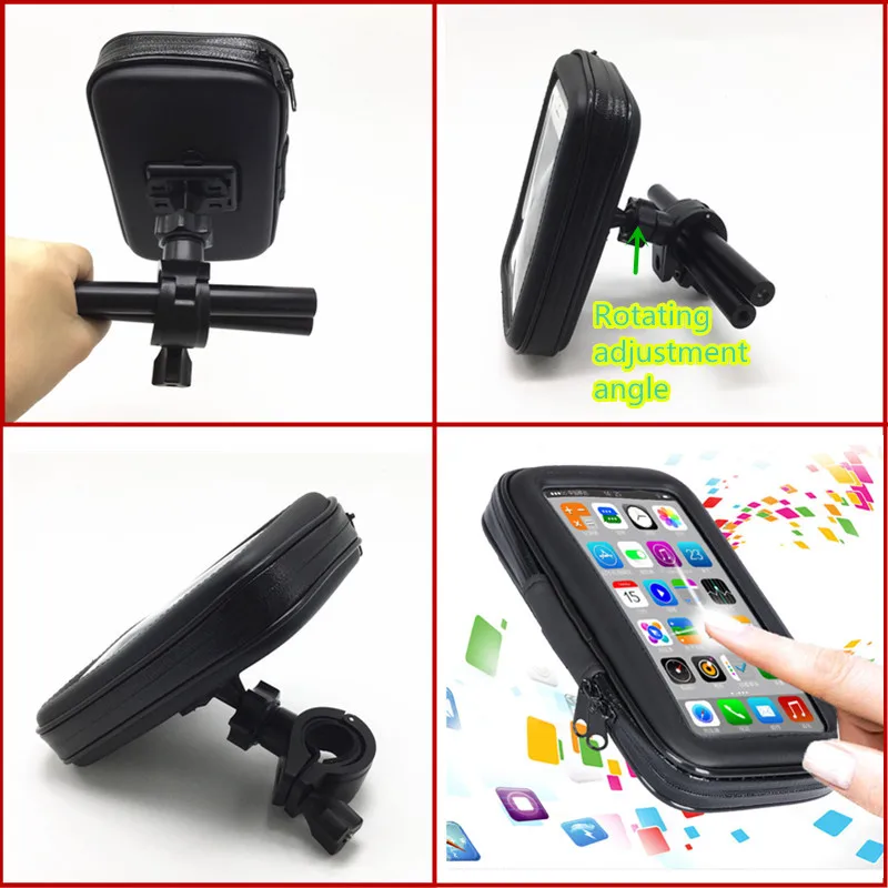 Велосипедный держатель для телефона мотоцикла с обновлением водонепроницаемая