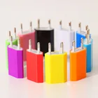 Универсальное зарядное устройство для телефона, зарядное устройство USB с вилкой для ЕС, сетевое зарядное устройство 5 В переменного тока, адаптер питания с Micro USB для Iphone 5 6S, адаптер