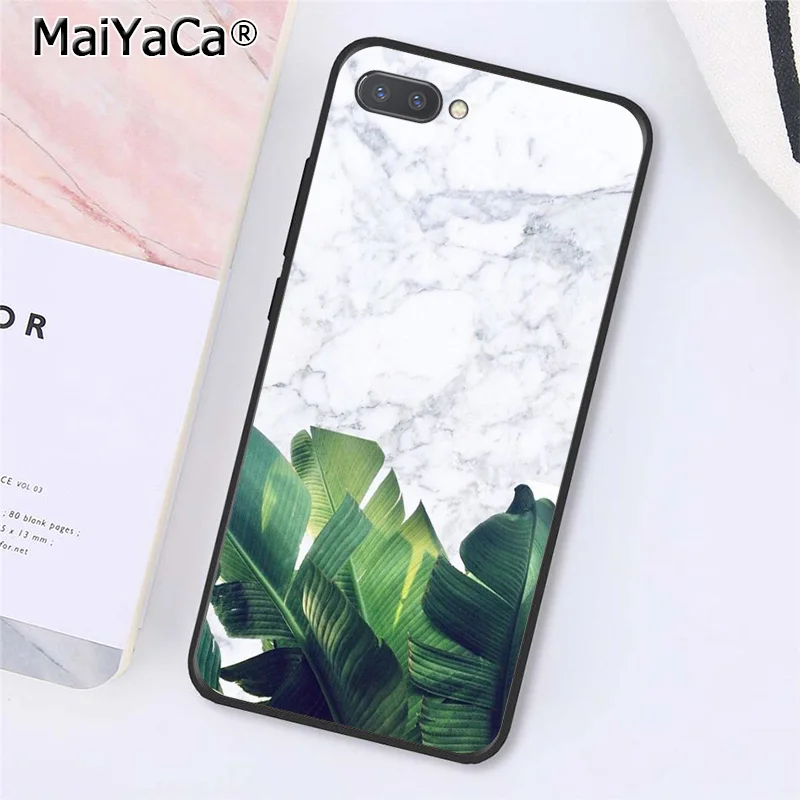 MaiYaCa чехол для телефона с рисунком листьев пальмы Huawei Honor 8X 9 10 20 Lite 7A 8A 5A 7C 10i 20i 9X play